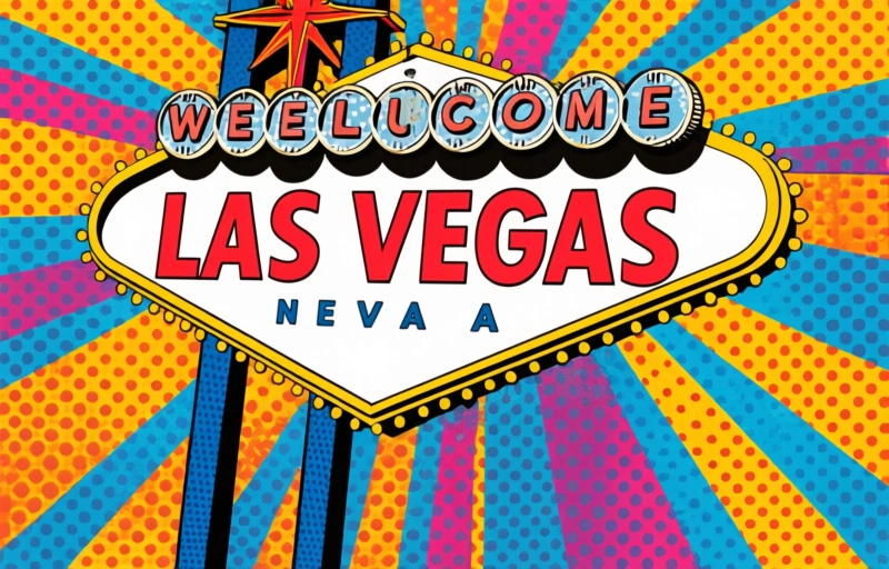 Visuelle Darstellung von Neon Museum ehrt legendäres Las Vegas Duo mit neuen Installationen