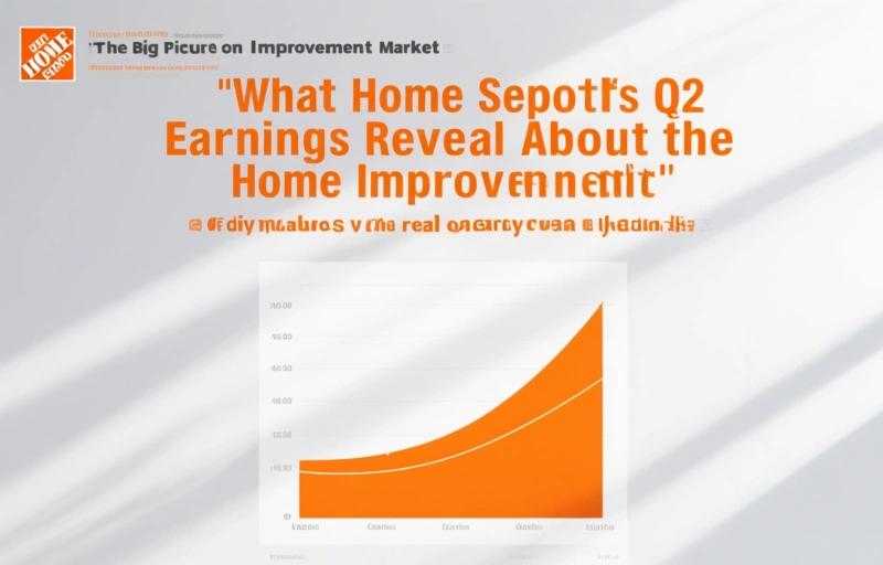Visual representation of What Home Depot's Q2 Earnings Reveal About the Home Improvement Market