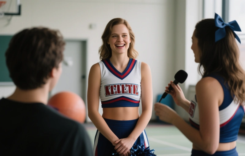 Cheerleader Kait im Elle-Interview: Akzeptanz ohne Respekt