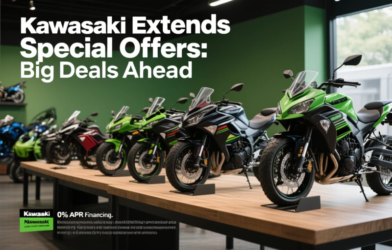 Visual representation of Kawasaki Extends Special Offers
