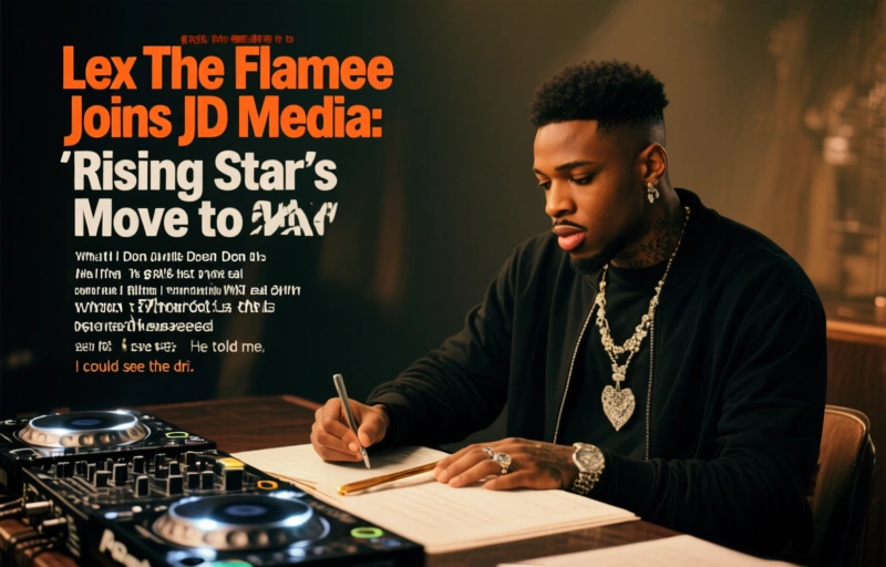 Visual representation of Lex The Flamee Joins DJD Media
