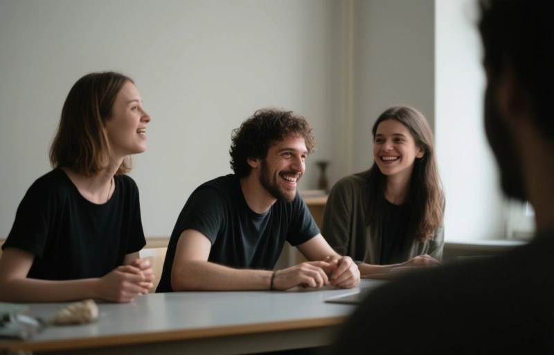 Andrea, Omikink & Pablo: Dreier mit Mika