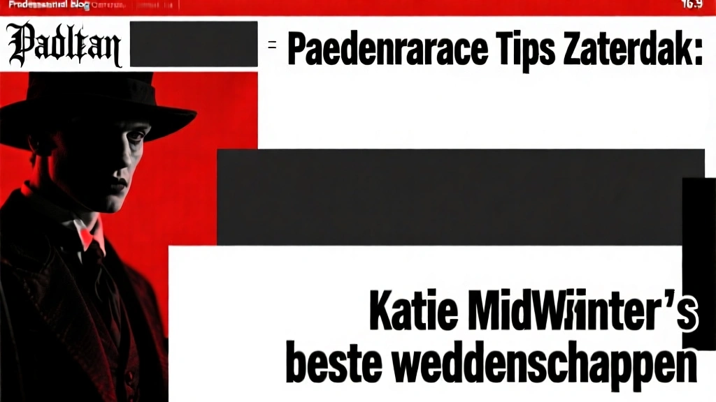 Paardenrace Tips Zaterdag: Katie Midwinter's beste weddenschappen
