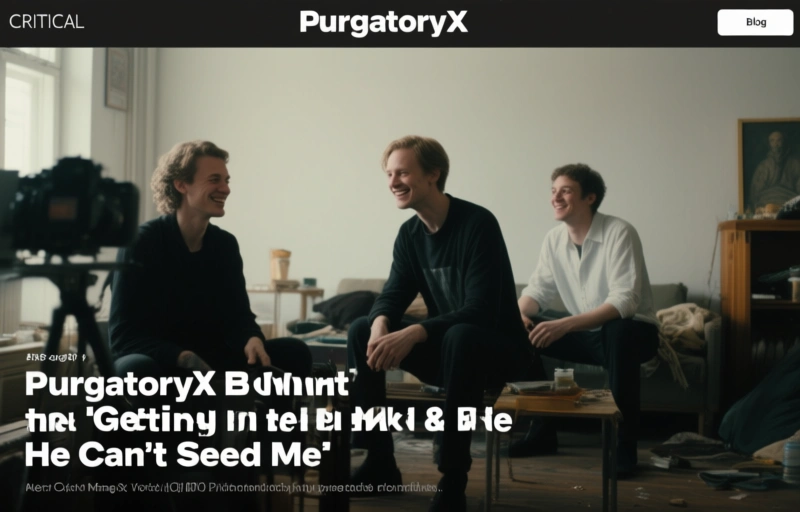 PurgatoryX bringt 'Getting in the Mood & He Can't Seed Me' auf den Markt