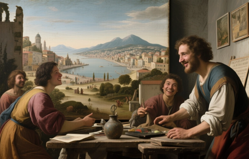 Decoding Jan van Stinemolen's 1582 Naples Panorama