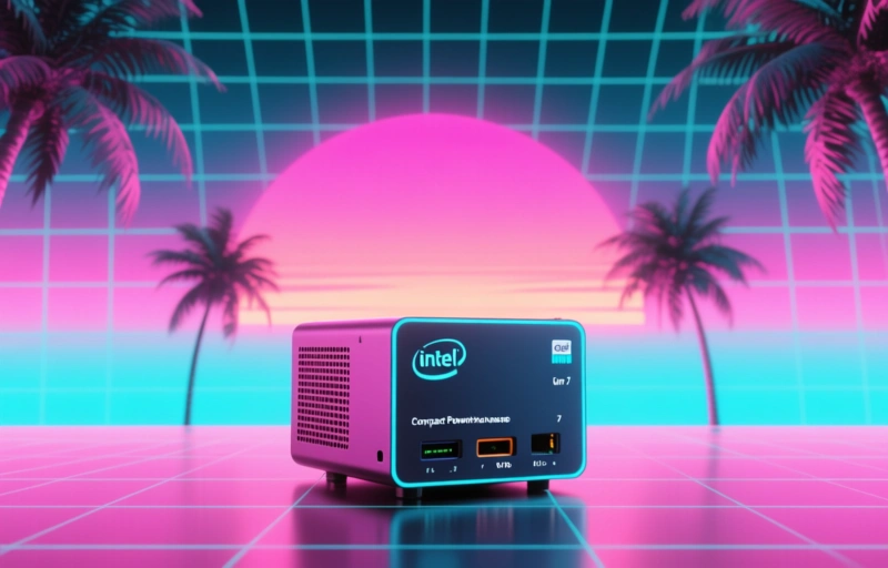 Compact Powerhouse: Intel Core Ultra 7 Mini PC with 16TB Storage