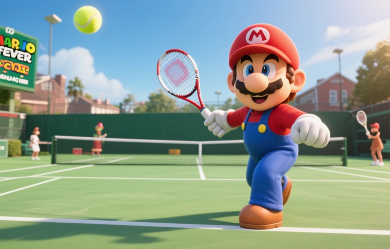 Visual representation of Mario Tennis Fever