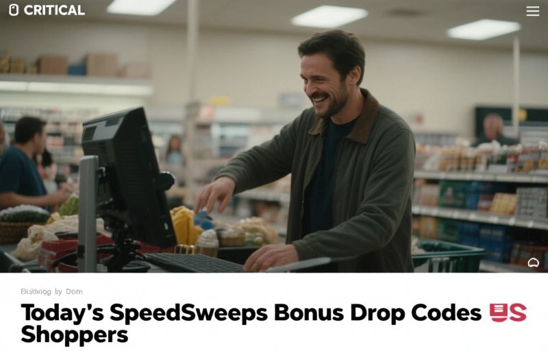 Today's SpeedSweeps Bonus Drop Codes for US Shoppers