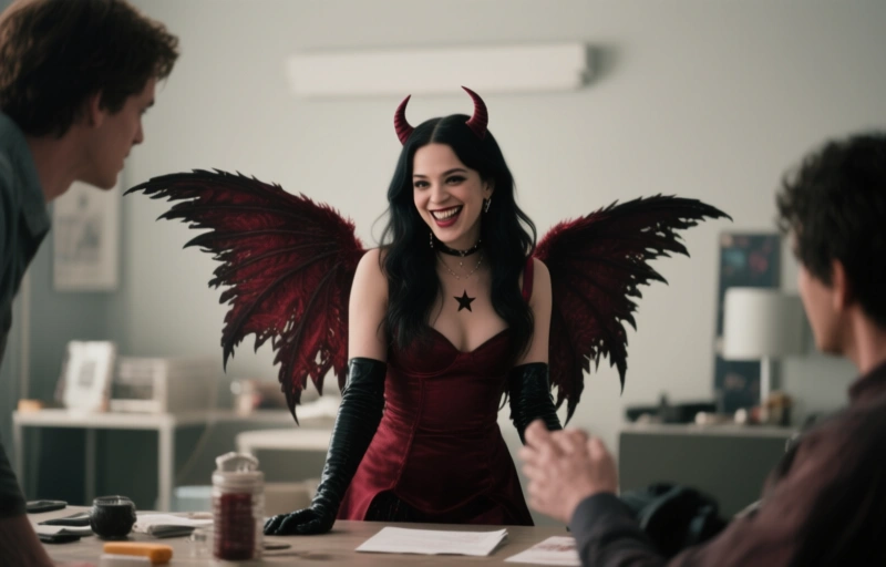 C. Stylex Makes Her Evil Angel Debut: A New Star Arrives
