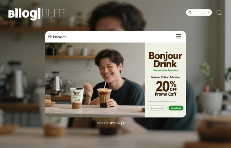 Bonjour Drink: Natural Coffee Alternative with 20% Off Promo Code