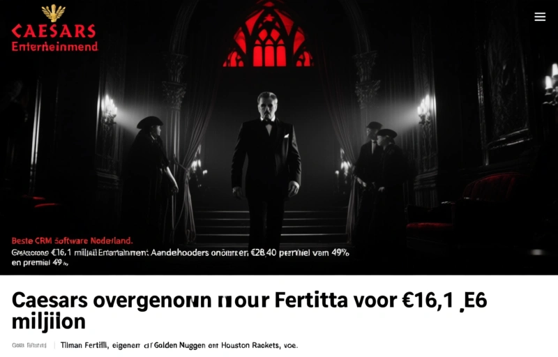 Caesars overgenomen door Fertitta voor €16,1 miljard