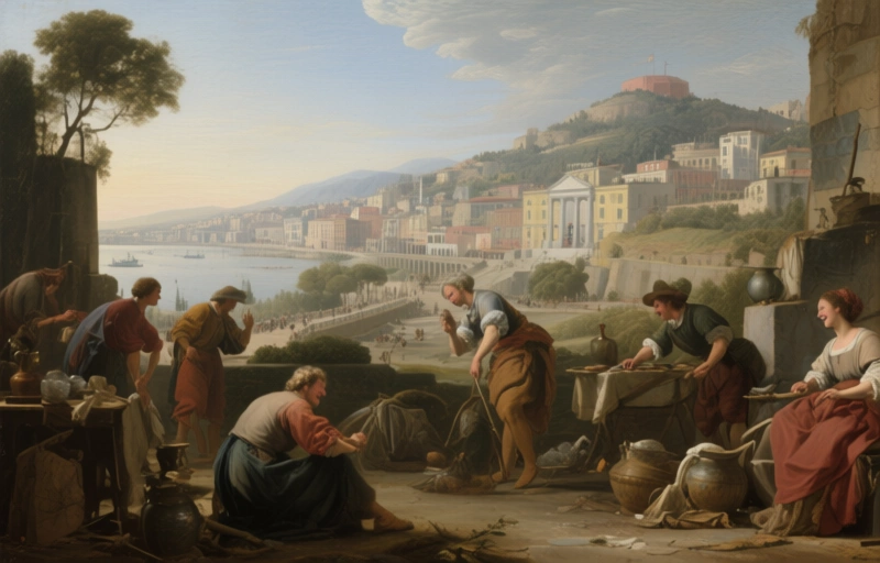 Jan van Stinemolen's 1582 Naples Panorama: A New Perspective