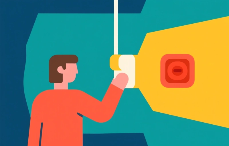 Visuele weergave van Persoonlijk alarm voor senioren