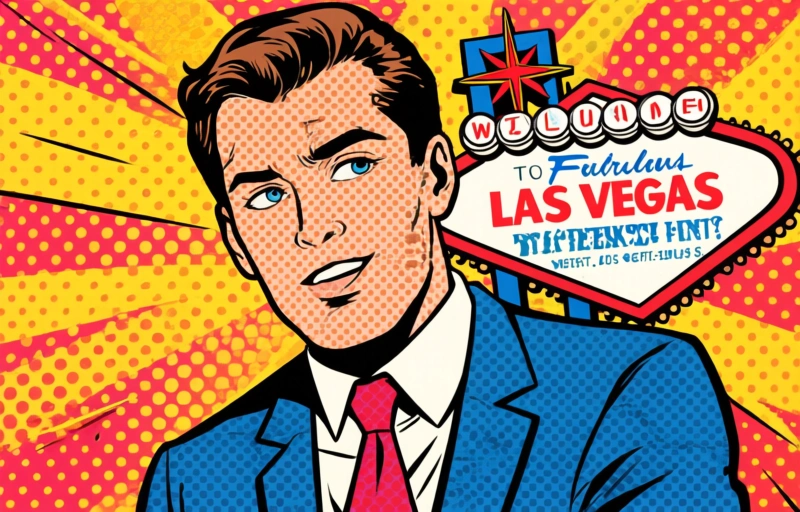 Visuelle Darstellung von Trinkgeld-Steuerdebatte in Las Vegas