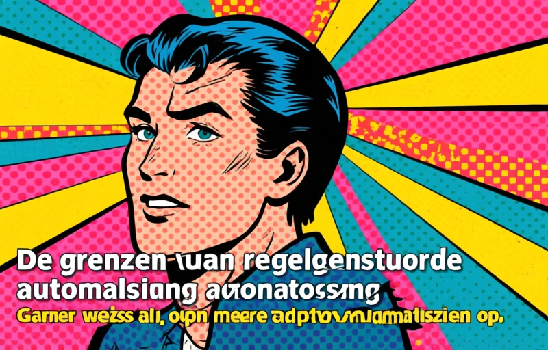 Visuele weergave van Van RPA naar AI