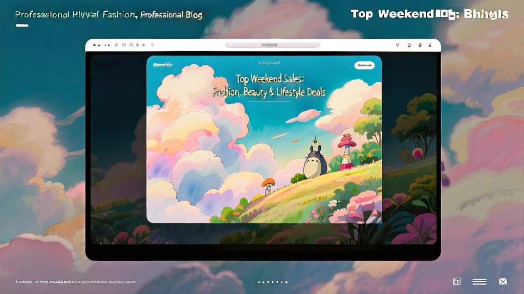 Top Weekend Sales: Fashion, Beauty & Lifestyle Deals