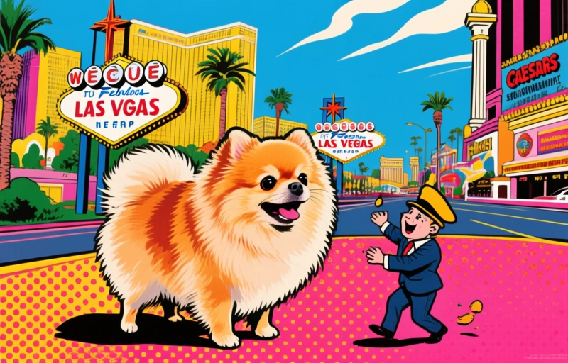 Pomeranian-Guide für den Las Vegas Strip