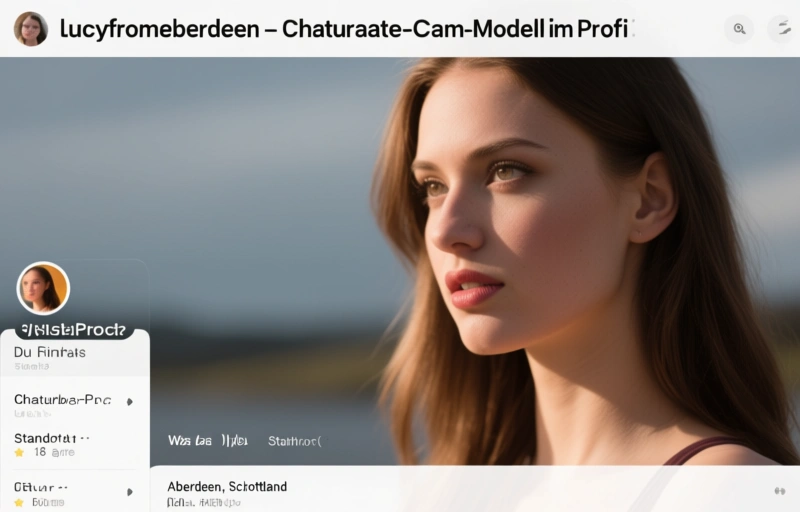 Visuelle Darstellung von lucyfromaberdeen – Chaturbate-Cam-Modell im Profil