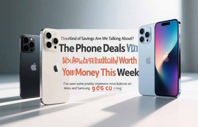 Visual representation of The Phone Deals That Are Actually Worth Your Money This Week
