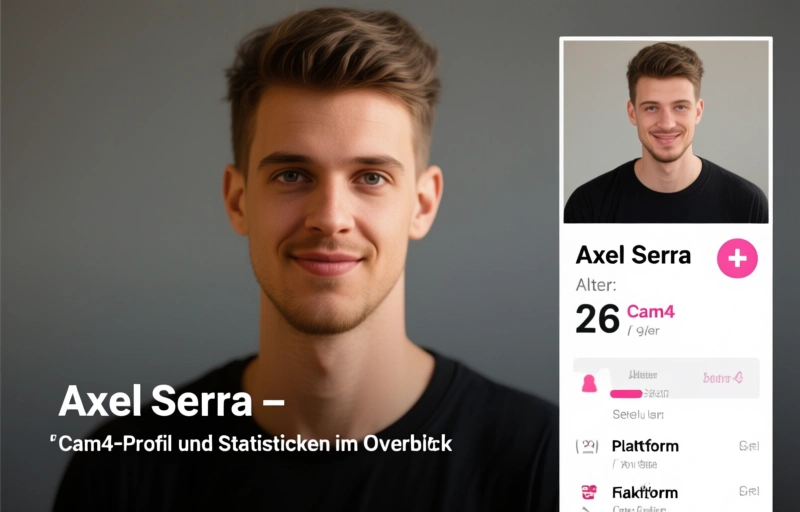 Visuelle Darstellung von Axel Serra – Cam4-Profil und Statistiken im Überblick