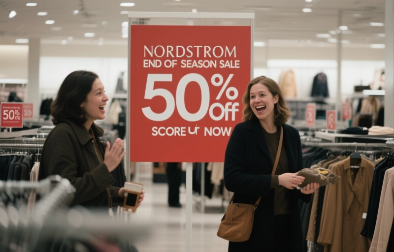 Nordstrom End of Season Sale: Score Up to 50% Off Now