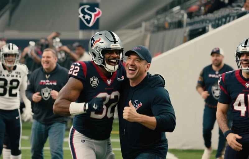 Texans derrotan a Raiders 23-21 en emocionante final de temporada