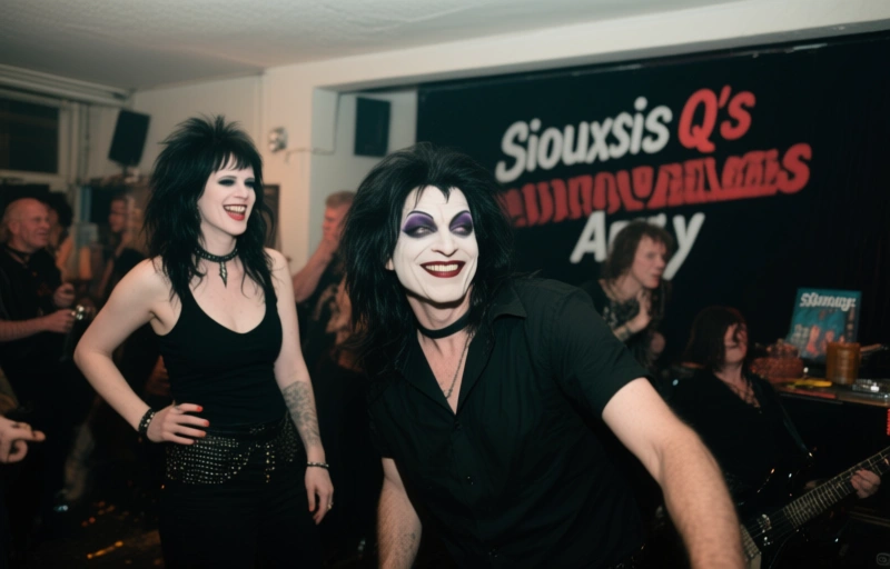 Siouxsie Qs Dangerous Angels Party am Sonntag