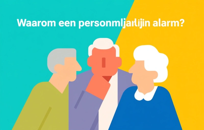 Visuele weergave van Beste persoonlijk alarm voor senioren