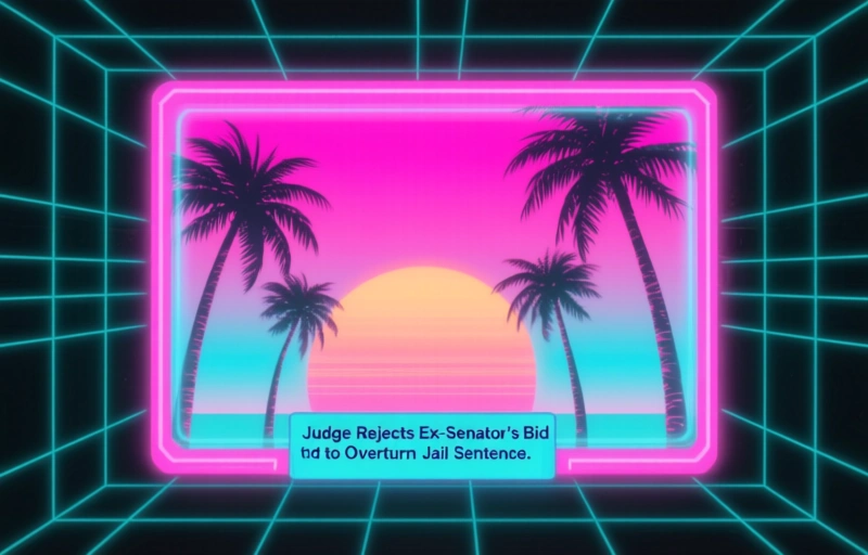 Judge Rejects Ex-Senator's Bid to Overturn Jail Sentence