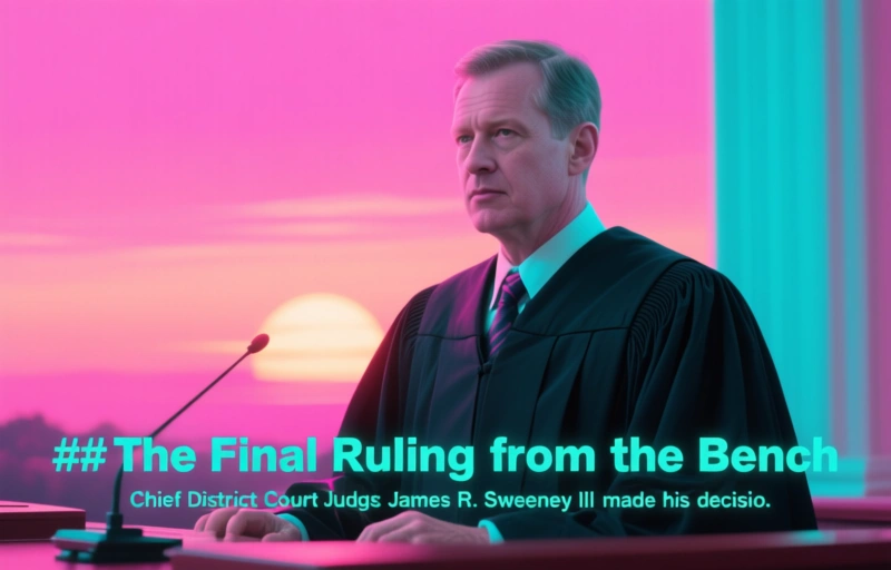 Visual representation of Judge Rejects Ex-Senator's Bid to Overturn Jail Sentence