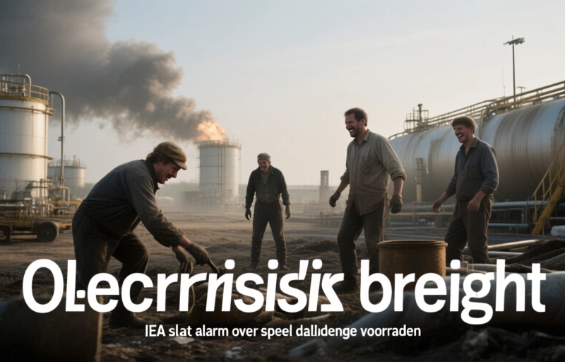 Oliecrisis dreigt: IEA slaat alarm over snel dalende voorraden