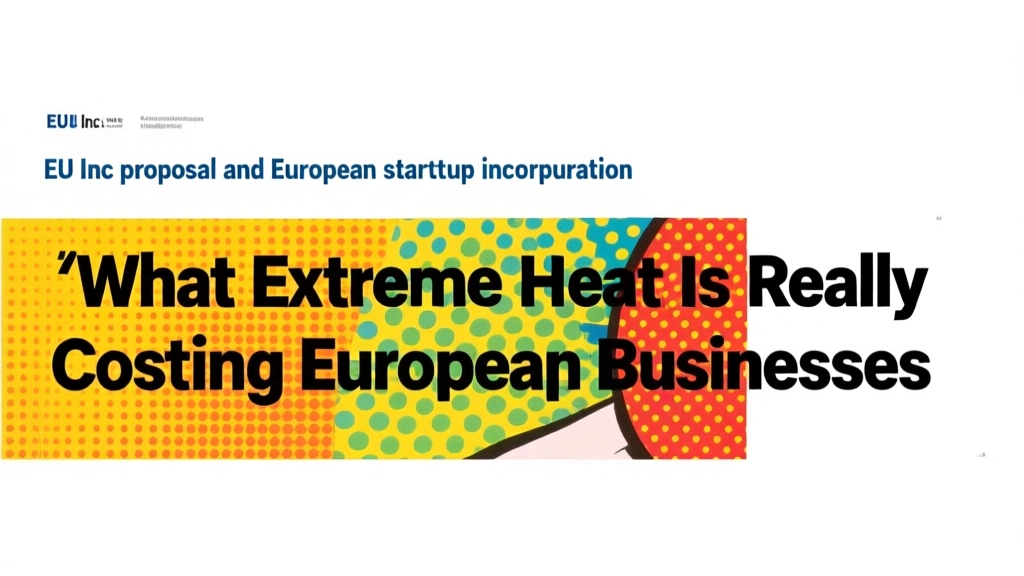 What Extreme Heat Is Really Costing European Businesses