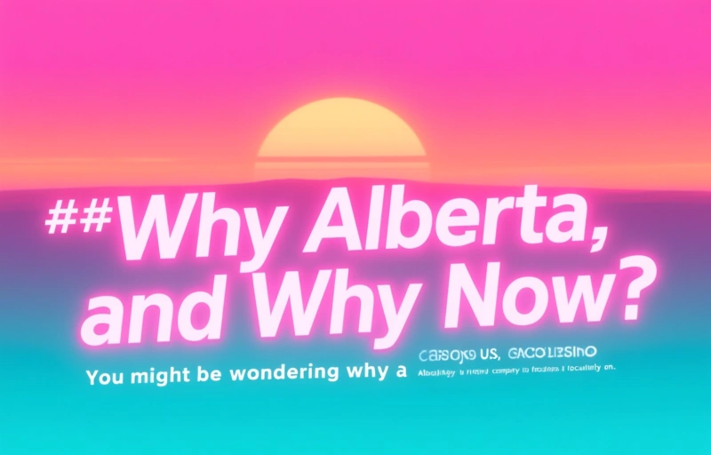 Visual representation of Caesars Preps Alberta Online Casino Launch for 2026