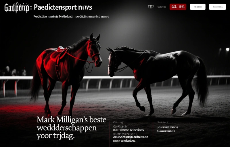 Paardensporttips: Mark Milligan's beste weddenschappen voor vrijdag