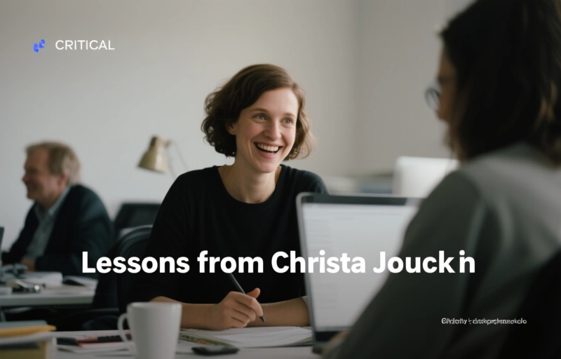 Entrepreneurship is About Taking Action: Lessons from Christa Jouck