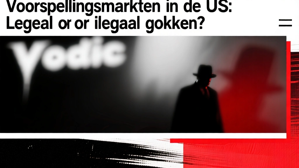 Voorspellingsmarkten in de VS: Legaal of illegaal gokken?