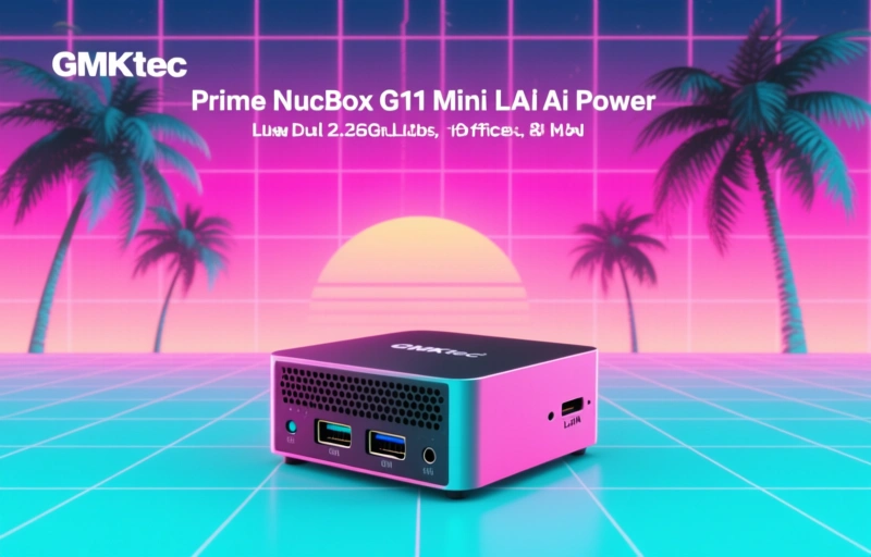 GMKtec NucBox G11 Mini PC: Dual 2.5G LAN & AI Power