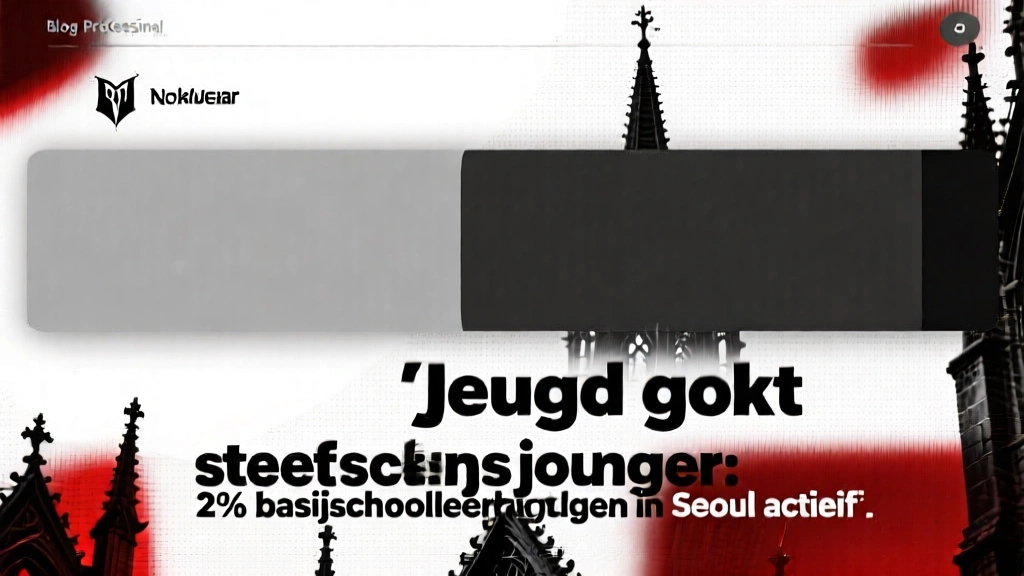 Jeugd gokt steeds jonger: 2% basisschoolleerlingen in Seoul actief