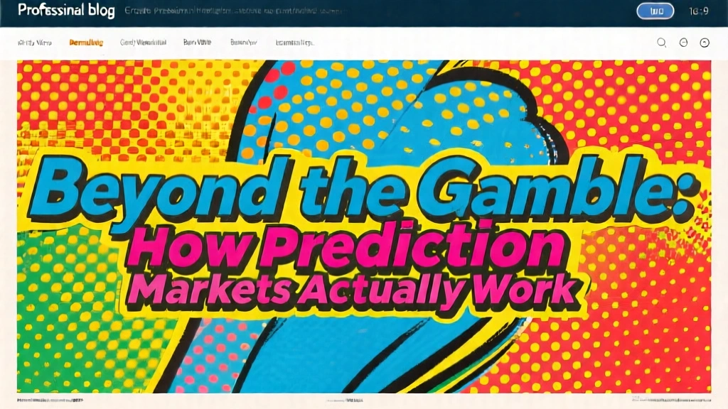 Beyond the Gamble: How Prediction Markets Actually Work