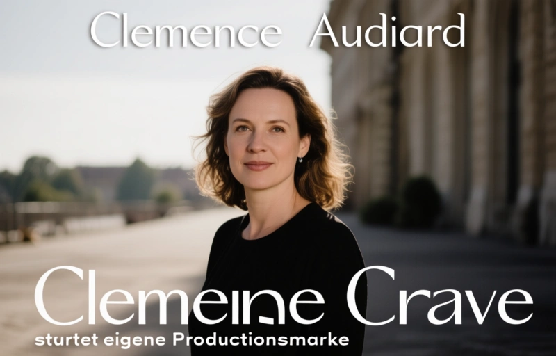 Visuelle Darstellung von Clemence Audiard startet eigene Produktionsmarke Clemence Crave