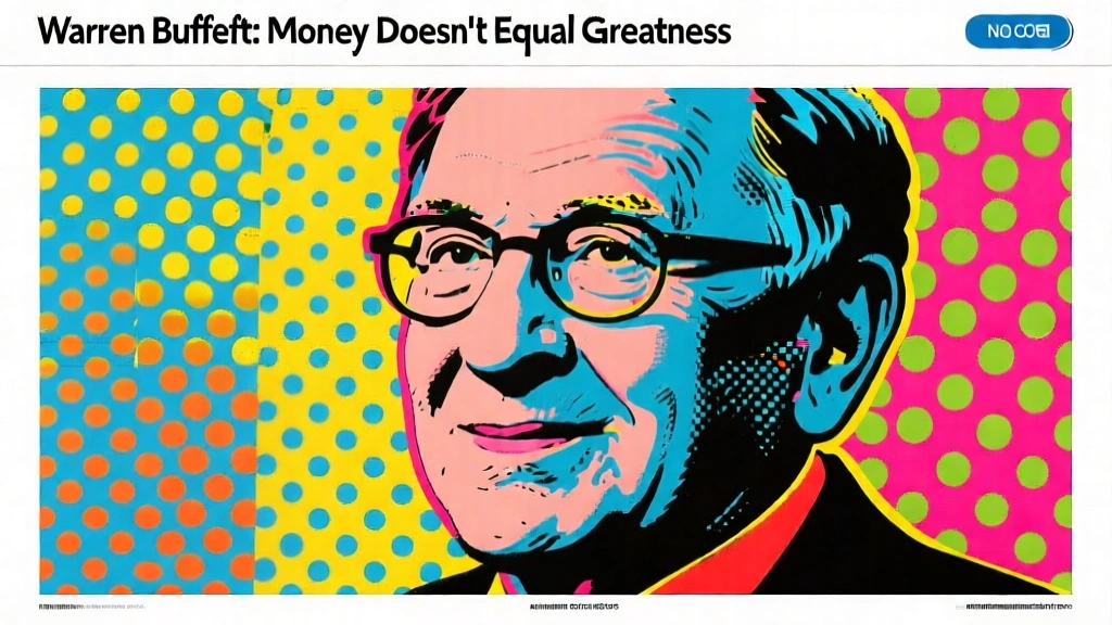 Warren Buffett: Money Doesn't Equal Greatness