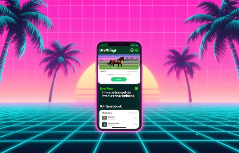 DraftKings Integrates Horse Racing into Main Sportsbook App