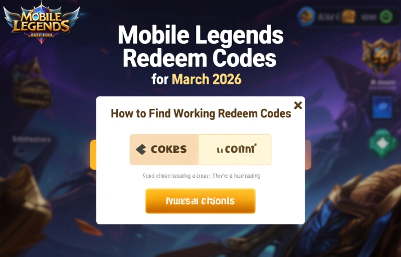 Visual representation of Mobile Legends Redeem Codes for March 2026