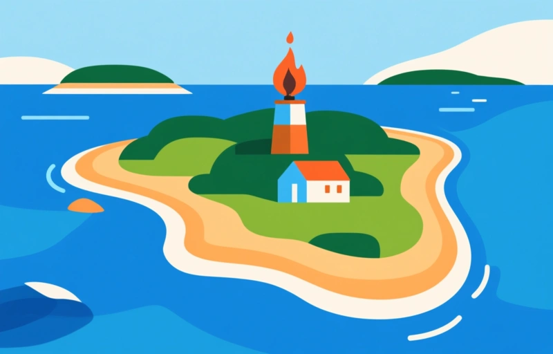 Visual representation of Fire Island Real Estate