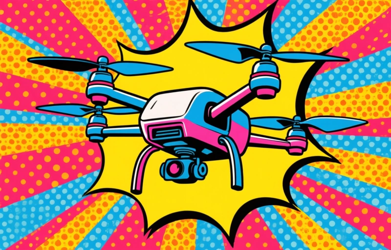 Visuele weergave van Slimme AI-drones revolutie in landbouw