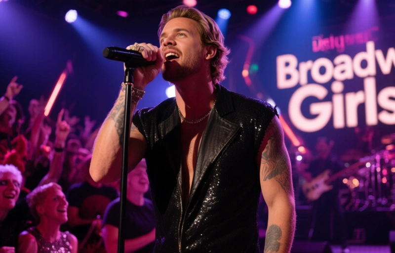 Visuelle Darstellung von Déjà Vu Showgirls Chicago begrüßt Morgan Wallen