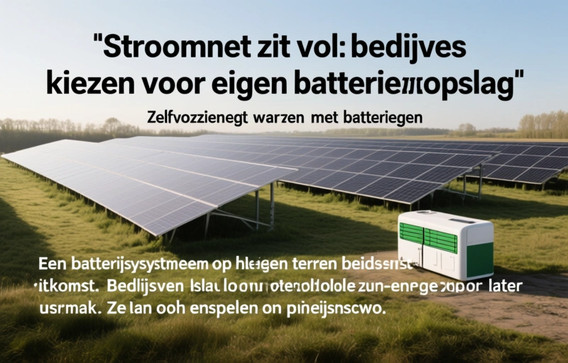 Visuele weergave van Stroomnet zit vol