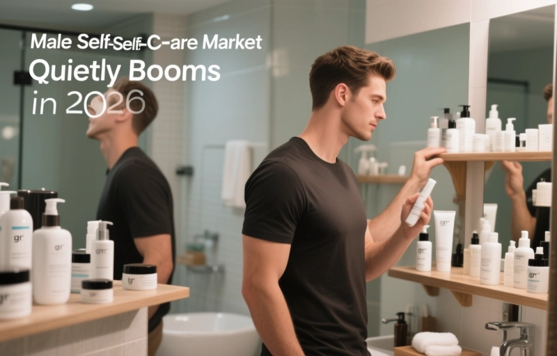 Visual representation of Male Self-Care Market Quietly Booms in 2026