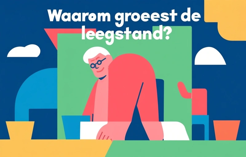 Visuele weergave van Leegstand in verpleegzorg