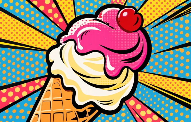 Visuelle Darstellung von Eis-WM in Las Vegas